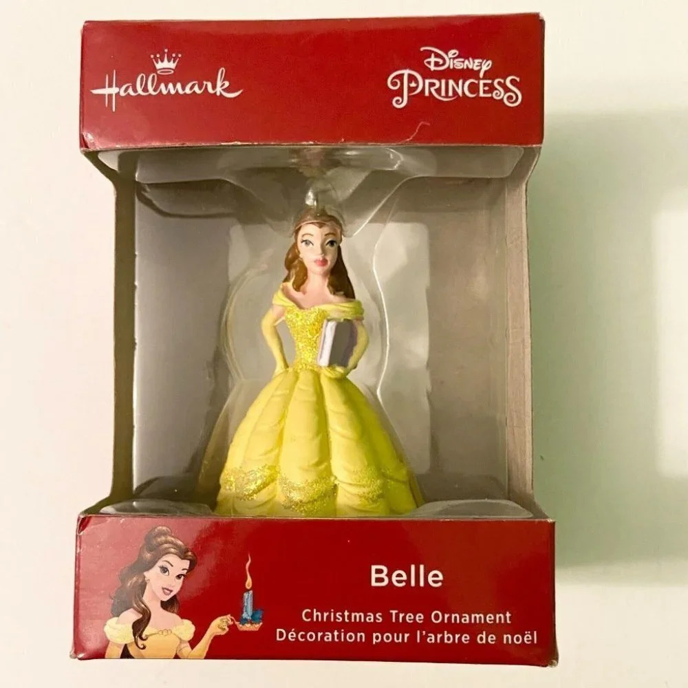 Hallmark Christmas Ornaments Disney Belle Figure
